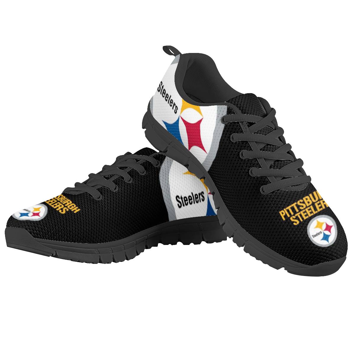 Women's Pittsburgh Steelers AQ Running Shoes 001
